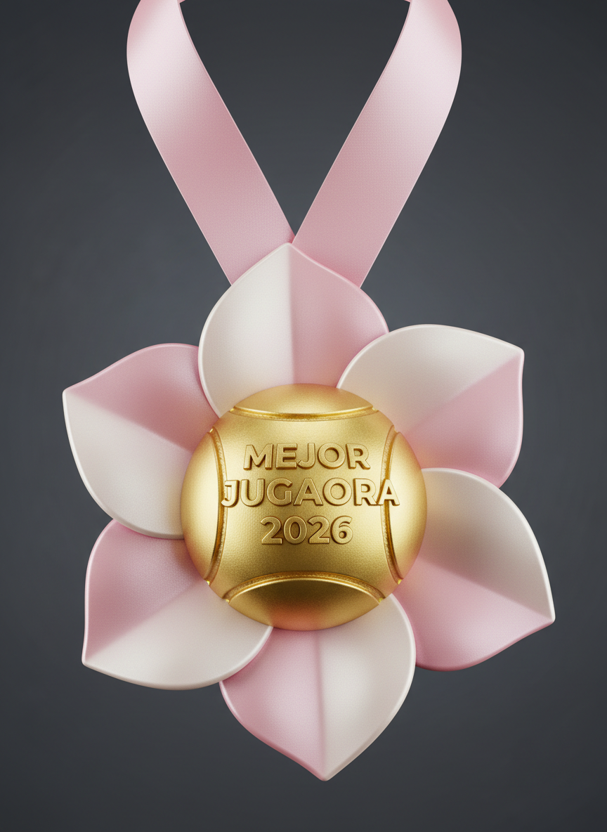 Medalla personalizada de pádel