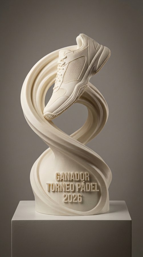 Trofeo crema espiral